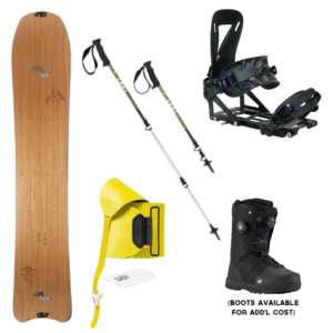 Splitboard rentals in jackson hole backcountry touring